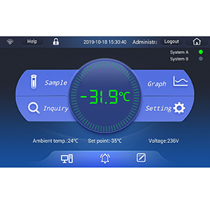 Haier Freezer with Touchs